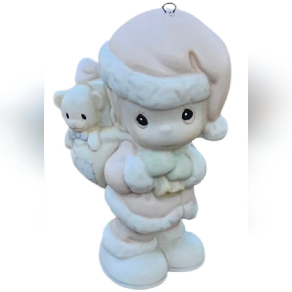 Enesco - 2-Vintage Precious Moments Collectible Figurine Ornaments 1994 & 1998